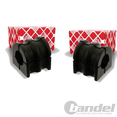 2x FEBI 21,5mm STABILAGER VORNE passend für RENAULT CLIO GRAND MEGANE SCÉNIC