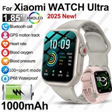 Smart Watch 1.96 inch AMOLED Full-Touch Screen IP68 Waterproof Bluetooth Call