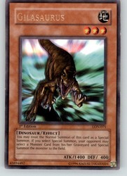 Gilasaurus LON-071 Rare Labyrinth of Nightmare Yu-Gi-Oh
