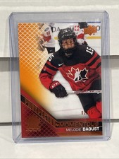 Melodie Daoust 02/75 Orange Prospectus Momentous 2022 Team Canada Juniors 