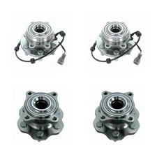 Timken Front & Rear Wheel Bearing & Hub Kit for Nissan Pathfinder 4WD 2005-2012