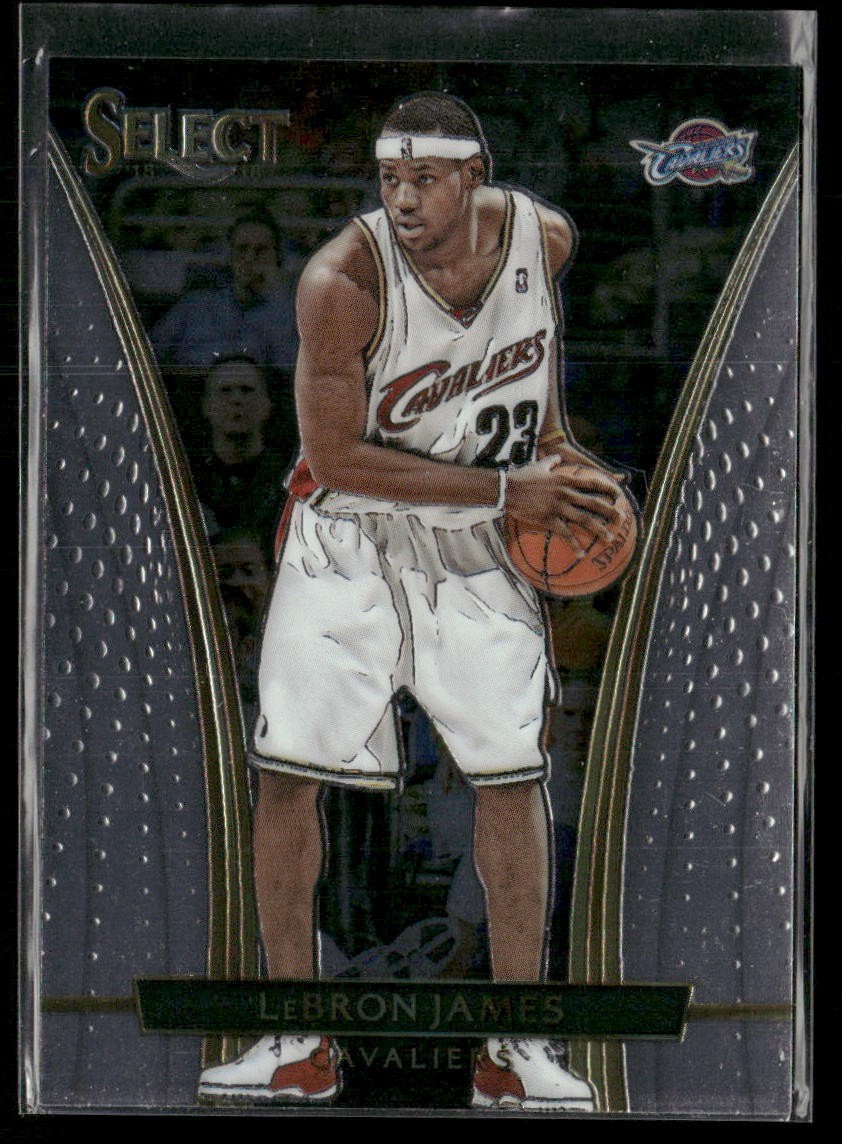 2015-16 Panini Select #300 LeBron James Courtside