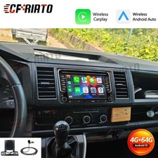 Für VW T6 Caravelle Multivan 2015-2022 Autoradio Android 15 GPS NAVI Carplay KAM