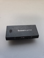 Sound Blaster E1 USB HD Audio  Headphone Amplifier Creative Black Sb1600
