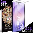 2X Screen Protector For Samsung Galaxy S26 Plus Ultra Glass