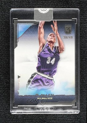 2023-24 Topps Three 38/49 Ray Allen #64 HOF 1l2