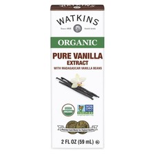 Watkins Organic Pure Vanilla Extract 2 Oz Non Gmo Gluten Free Kosher 1 Count