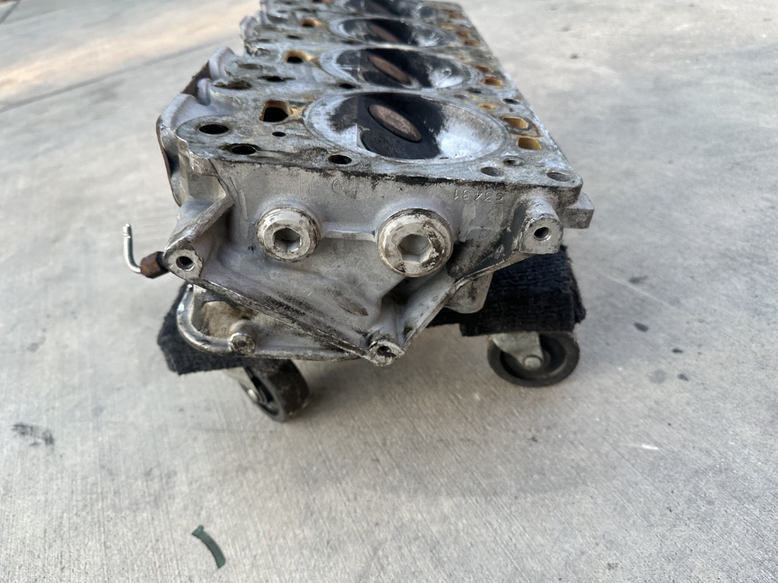 Rolls Royce Silver Spirit 1986 6.8L Engine Cylinder Head Assembly OEM 71K Miles