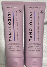 Tanologist Daily Glow Hydrating Gradual Lotion Med To Dark Skin Tones 8.45oz X2