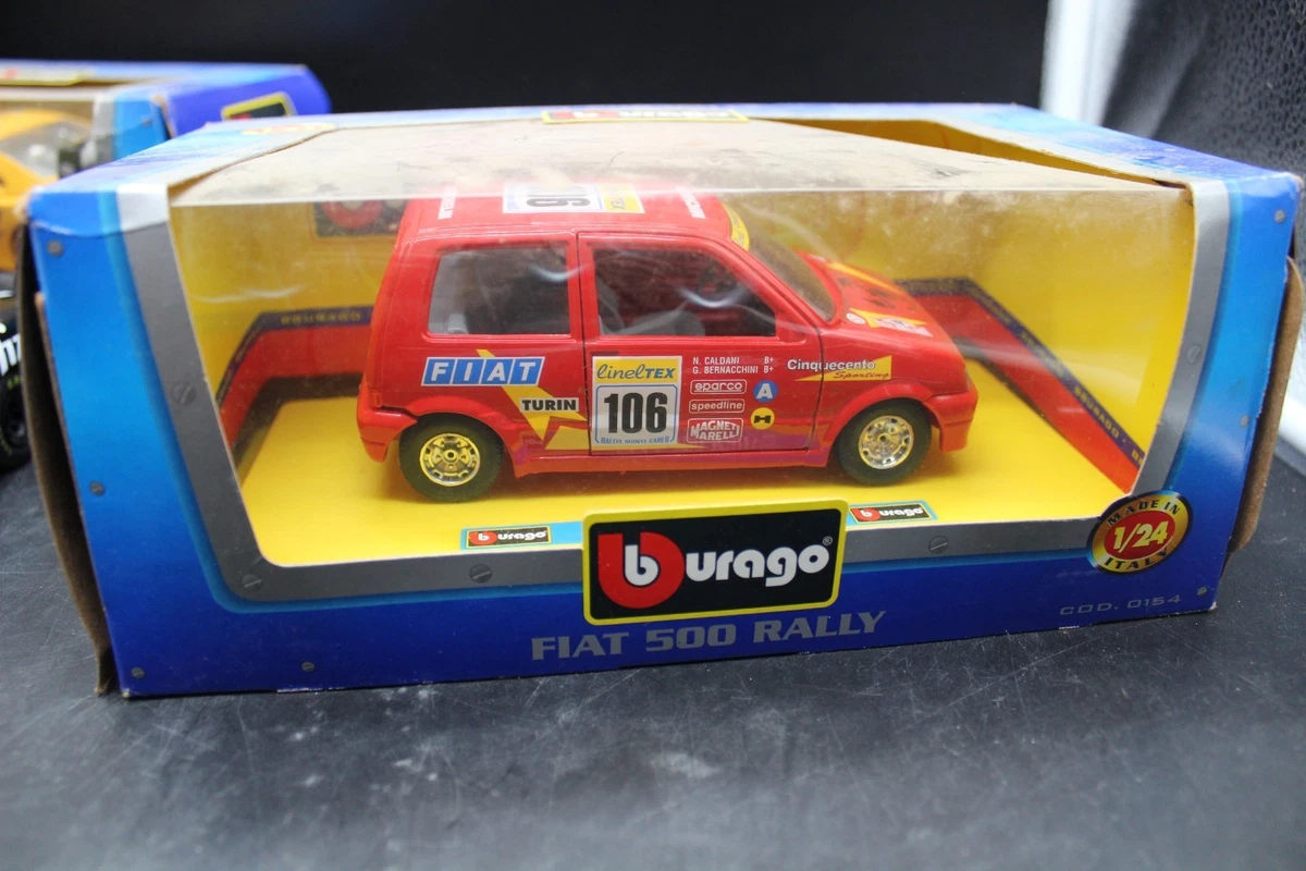 Bburago Fiat Cars Contemporary Manufacture Diecast Cars, Trucks