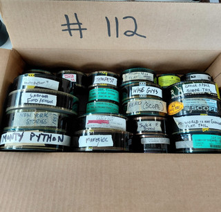 35mm Movie Trailer lot # 112 count of 22 Python Cable Guy Jackie Brown