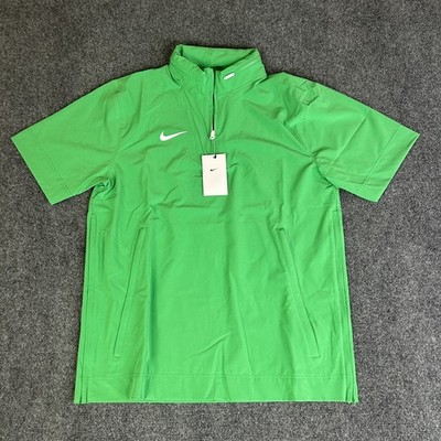 Nike Football Coaches Sideline 1/4 Zip SS Hoodie Jacket Mens M