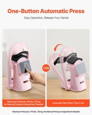 New Auto Hat Heat Press Machine, with 2pcs Interchangeable Platens, Automatic