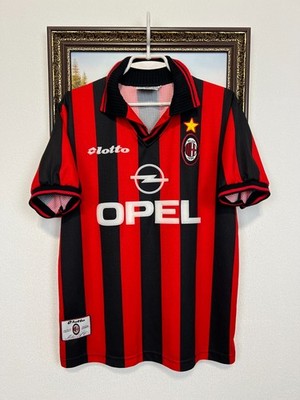AC Milan Home football shirt 1997 Soccer Lotto Maglia Jersey Mens