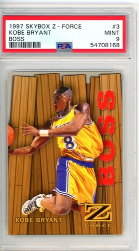 1997 SkyBox Z KOBE BRYANT #3 PSA Grade 9 MINT-Cond "Just Graded INVEST"