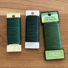 26 Gauge Floral Wire Green