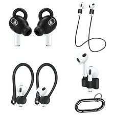 Black Silicone Accessories Kit - Apple AirPods 3 3rd Generation