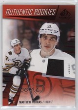 2023 Upper Deck SP Game Used Authentic Rookies Jersey Matthew Poitras #279 1q2