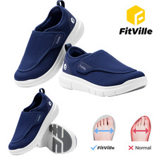 FitVille Diabetiker Schuhe Herren Weit Bequem...
