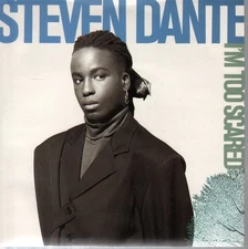 Steven Dante I'm Too Scared 7" vinyl UK Cooltempo 1988 b/w house instrumental