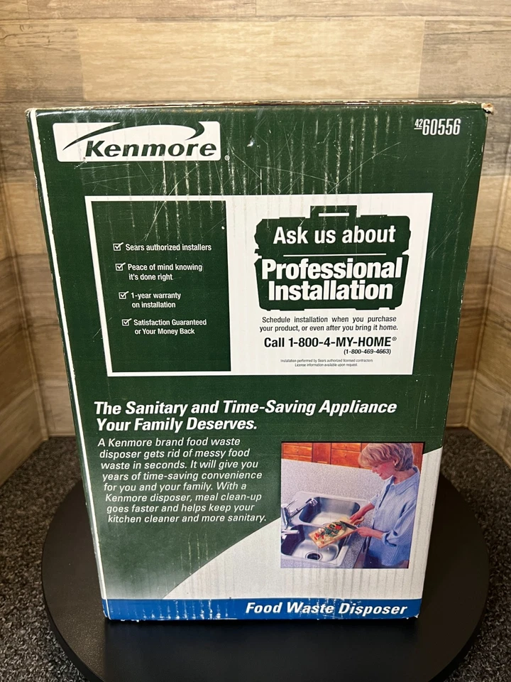Kenmore 1 HP Extra Heavy Duty Disposal Model 60556 - NOS 2003 - Image 4 of 4