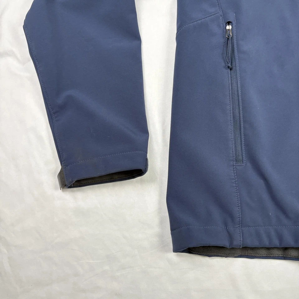 Chaqueta The North Face Para Hombre Grande Azul Marino TNF Apex Softshell Bolsillos Exterior Foto 4 de 4