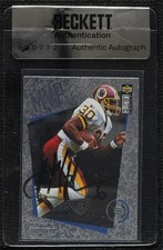 BAS 1996 Collector's Choice MVPs Brian Mitchell #M45 Seal of Authenticity 3c7