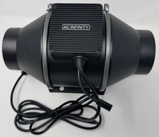 CLOUDLINE S4, QUIET INLINE DUCT FAN SYSTEM WITH SPEED CONTROLLER, 4-INCH AI-CLS4