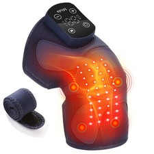 Miula Red Light Therapy Vibration Massage Knee Brace Wireless Rechargeable, ...