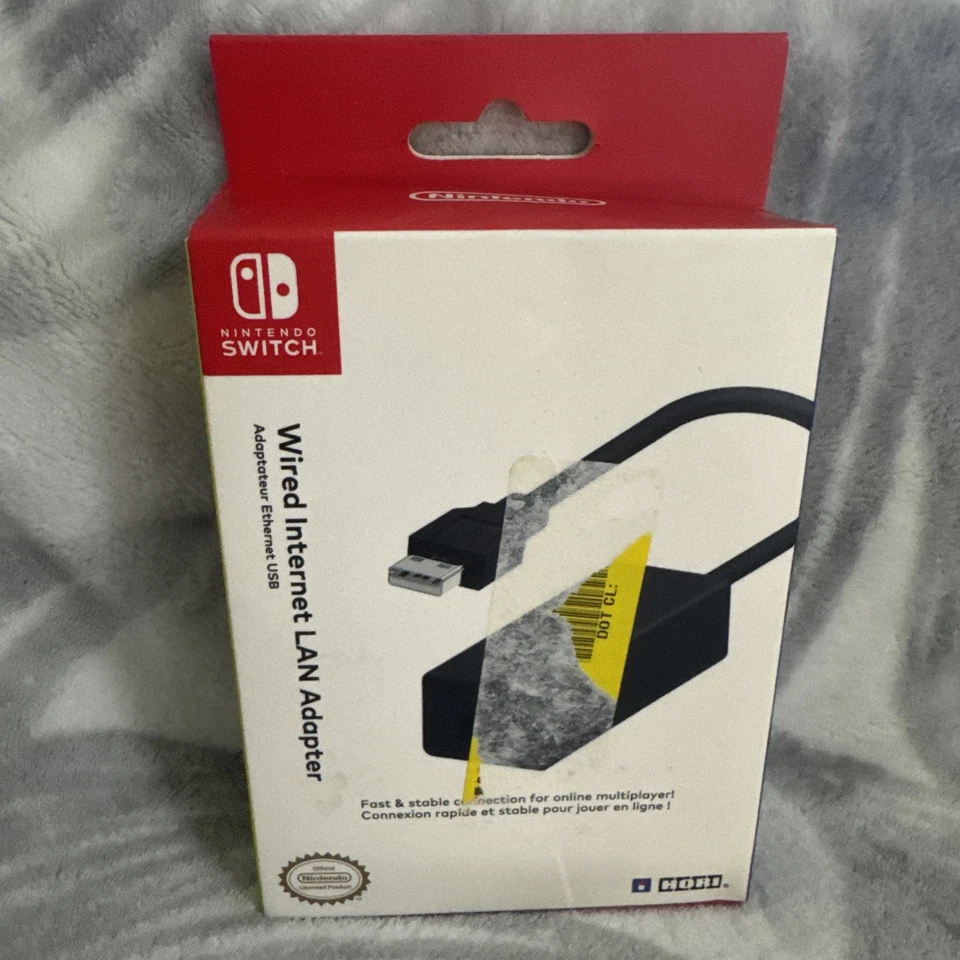 HORI Wired Internet LAN Adapter for Nintendo Switch - Officially Licensed by Nin - Image 2 of 4
