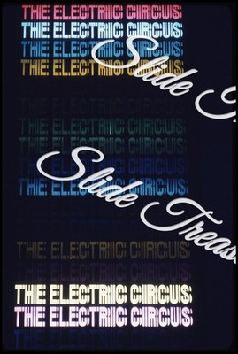 New York City The Electric Circus Sign 35mm Slide 1960s