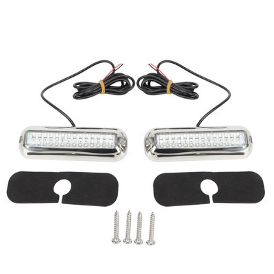 2pcs 42LED Boat Transom Light Super Bright For Marine IP68 Waterproof
