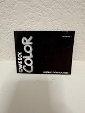 Game Boy Color Instruction Booklet