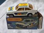 Vintage Matchbox 1-75 Series Ford RS 2000  No. 9 Original Box variant 2