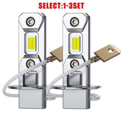 AUXITO H3 LED Headlight 6000LM Fog Light Bulb 6500K White Driving DRL Lamp SL