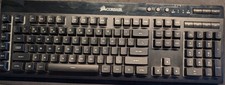 Corsair K57 RGB Wireless Gaming Keyboard - Black - With Dongle - Lightly Used