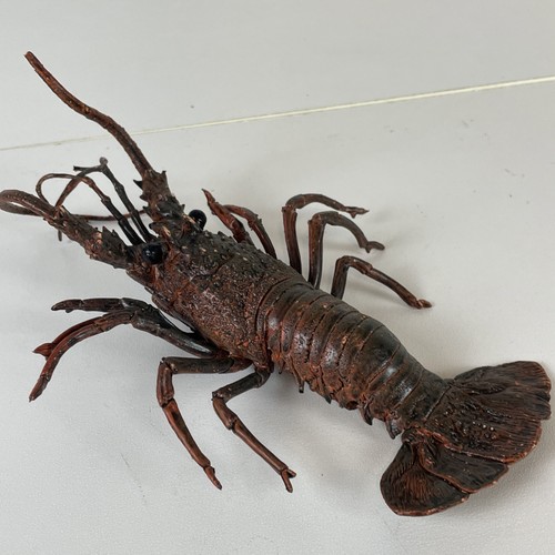 AAA Spiny Lobster 1980s Vintage 15cm Body Sea World Rare PVC / Rubber - Picture 5 of 10