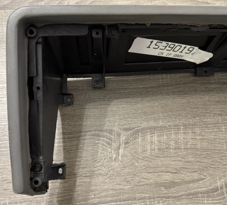 Chevrolet GMC 1500 2500 3500 1988-1994 C/K camión calibre tablero bisel gris Foto 2 de 4