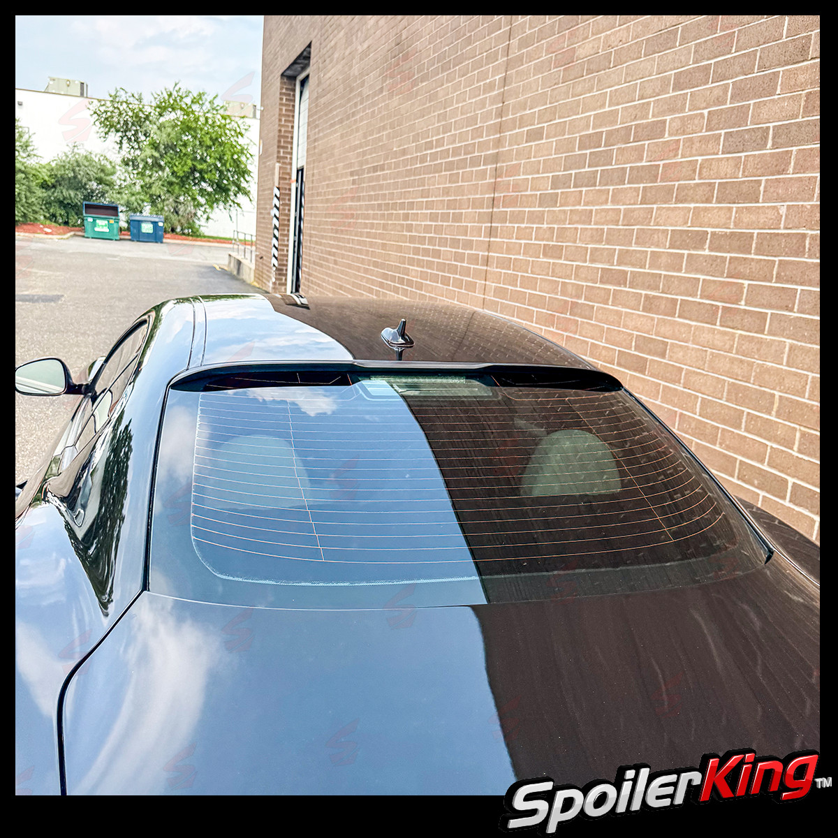 Rear Window Roof Spoiler Fits Maserati GranTurismo 2008-2019 SpoilerKing 284RC