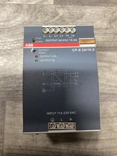 ABB CP-E 24/10.0 SWITCH MODE POWER SUPPLY 24VDC 10A #116D72PR5