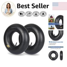 13x6.50-6 Inner Tubes, TR-13 Valve Stem, 2 Pack - Heavy-Duty Durability