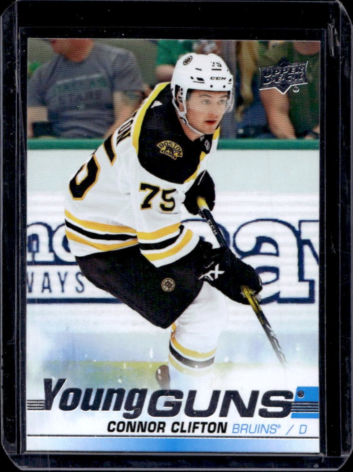 2019-20 Upper Deck Connor Clifton Rookie Young Guns RC #243 Bruins