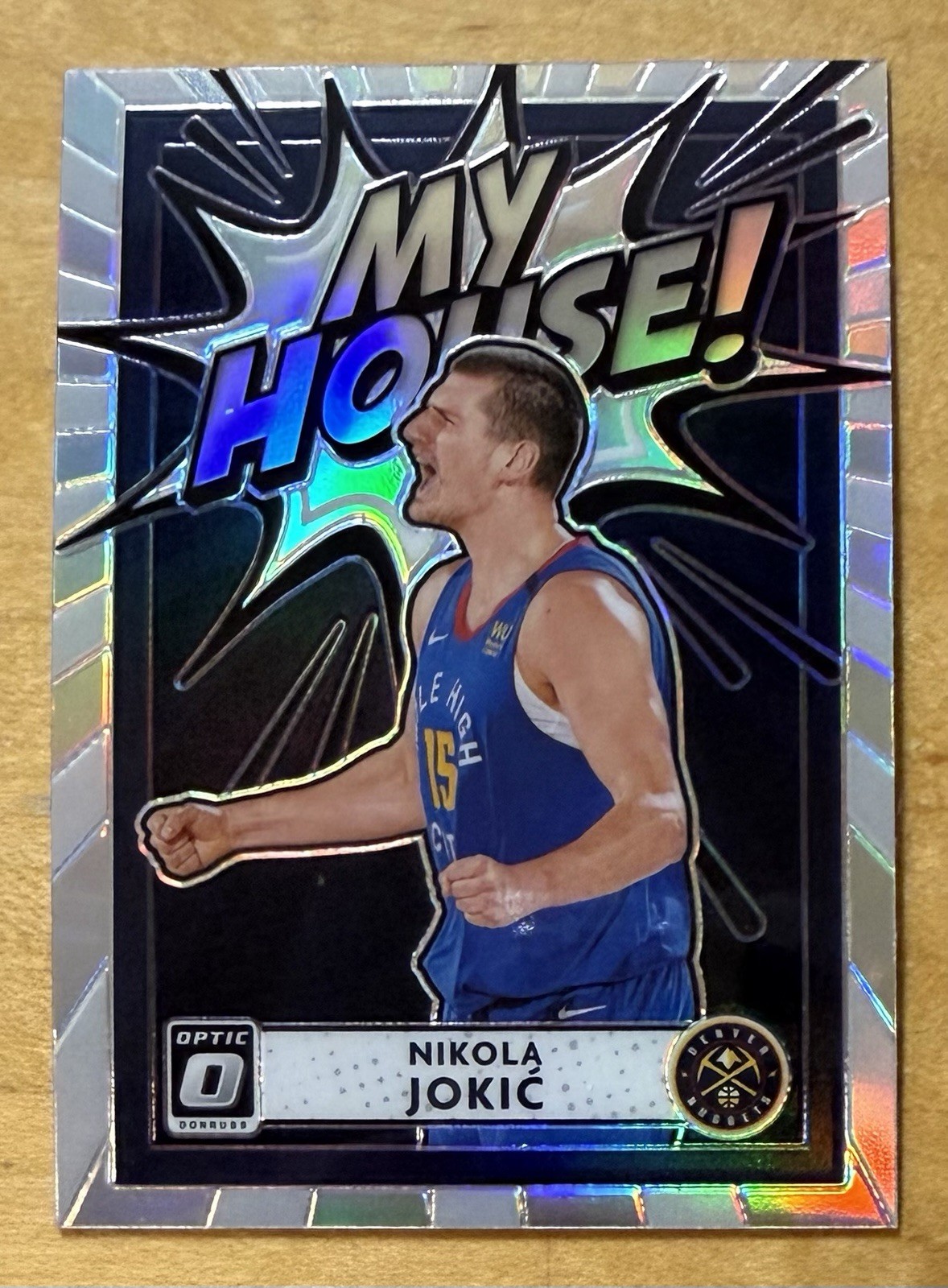 Nikola Jokic 2020 Optic #9 My House! - Holo Price Guide - Sports