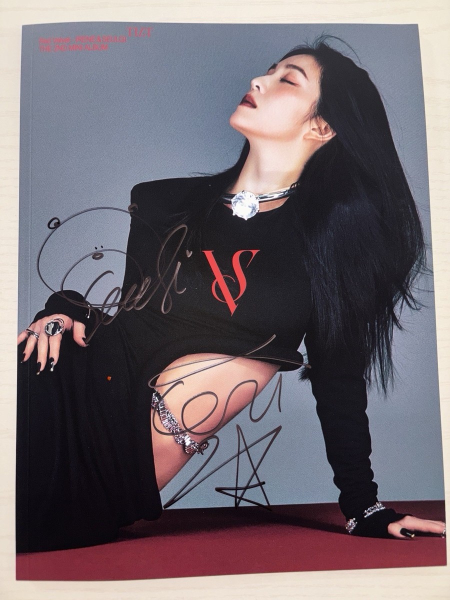 Red Velvet IRENE&SEULGI [TILT] Autographed Signed Album | eBay