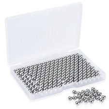 300 Pcs Paint Mixing Balls 0.22 Inch 304 Stainless Steel Agitator Balls for Acry