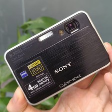 SONY Cyber Shot DSC-T2 Black Digital Camera 8.1 MP 3x Zoom Auto Focus 95 New