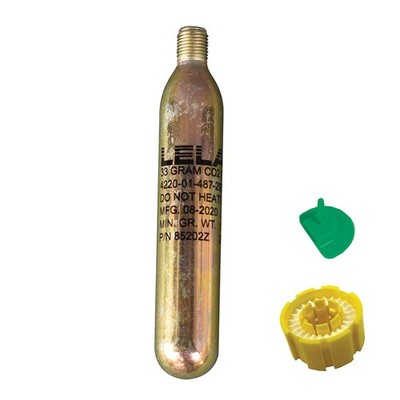 Leland Maximum Inflation Re-Arm Kit E 33G Co2 Cylinder 1 2'' Threads