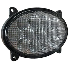One New LED Inner Oval Headlight fits Various Applications & Models