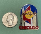 Chicago, Hard Rock Café enameled pin, Pinback — photo 2