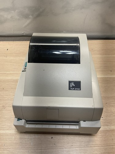 Zebra TLP2742 Thermal Barcode Label Printer - Untested/JUA1930 - Picture 5 of 9